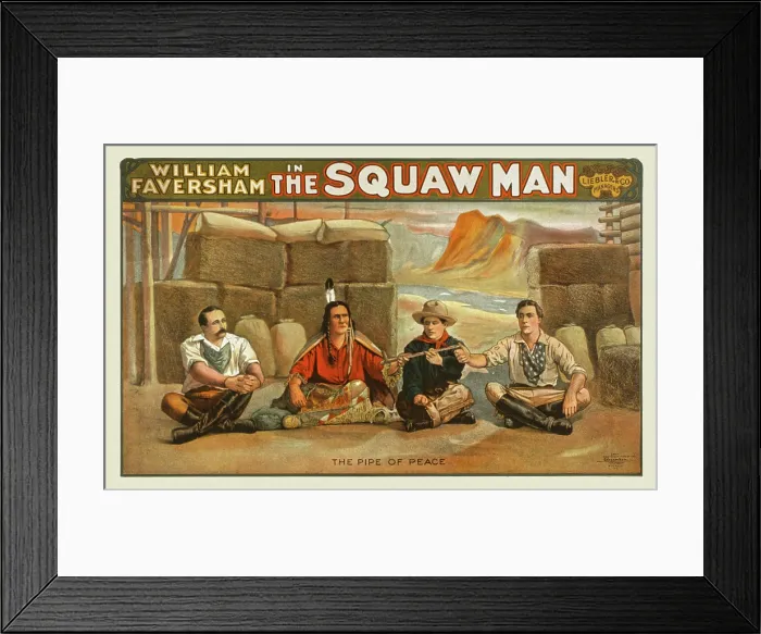 Framed Print : The Pipe of Peace