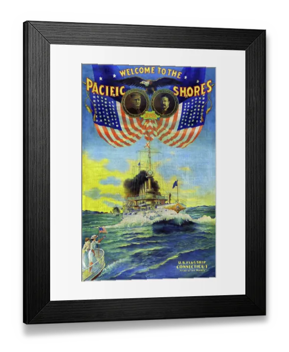 Framed Print : Welcome to the Pacific Shores Framed Print : Welcome to the Pacific Shores