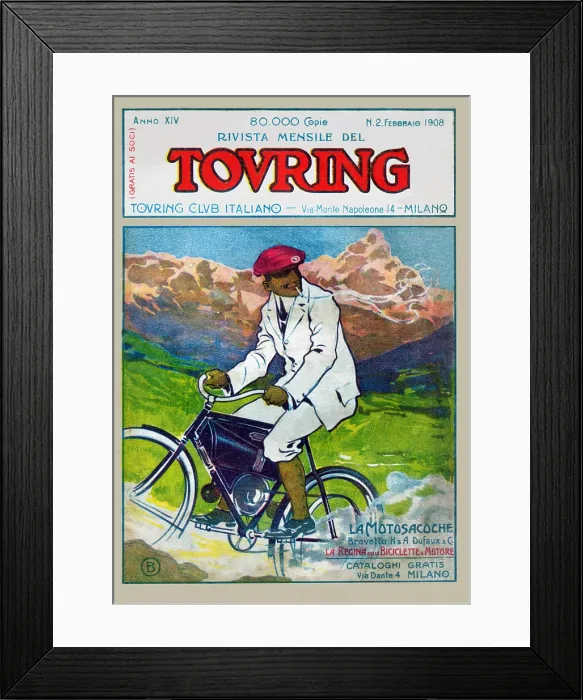 Framed Print : La Motosacoche Framed Print : La Motosacoche