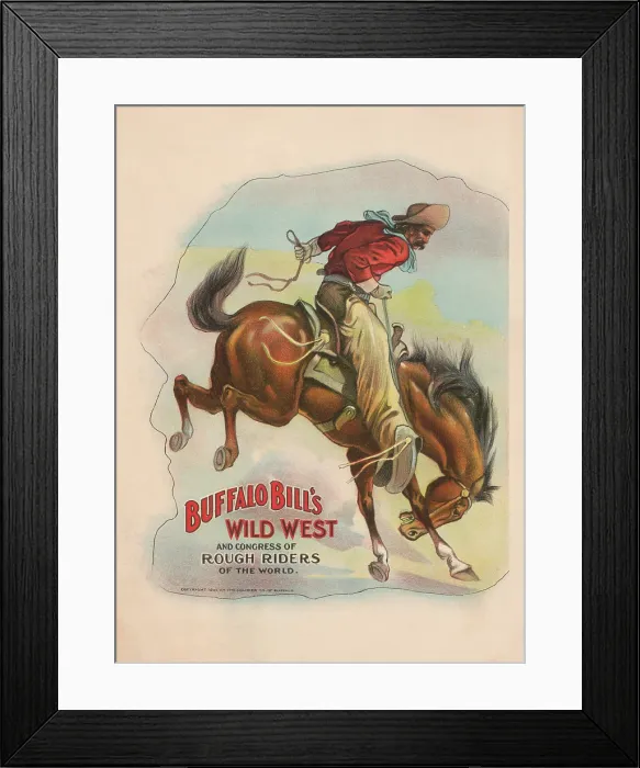 Framed Print : Buffalo Bill's Rough Riders Framed Print : Buffalo Bill's Rough Riders