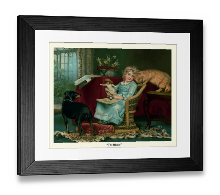 Framed Print : The Rivals Framed Print : The Rivals