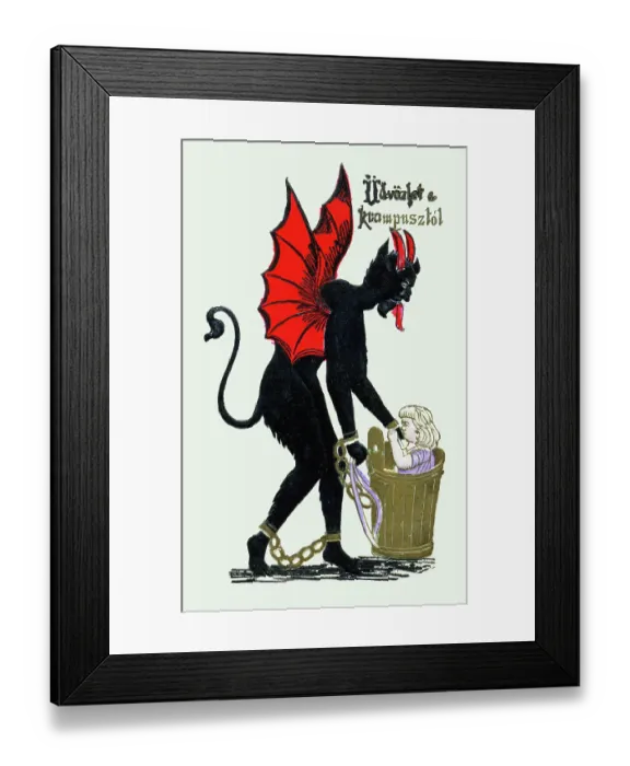 Framed Print : Krampusztol Framed Print : Krampusztol