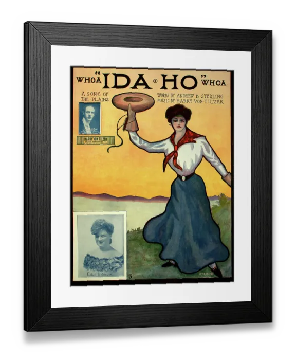 Framed Print : Whoa 'Ida Ho' Whoa Framed Print : Whoa 'Ida Ho' Whoa