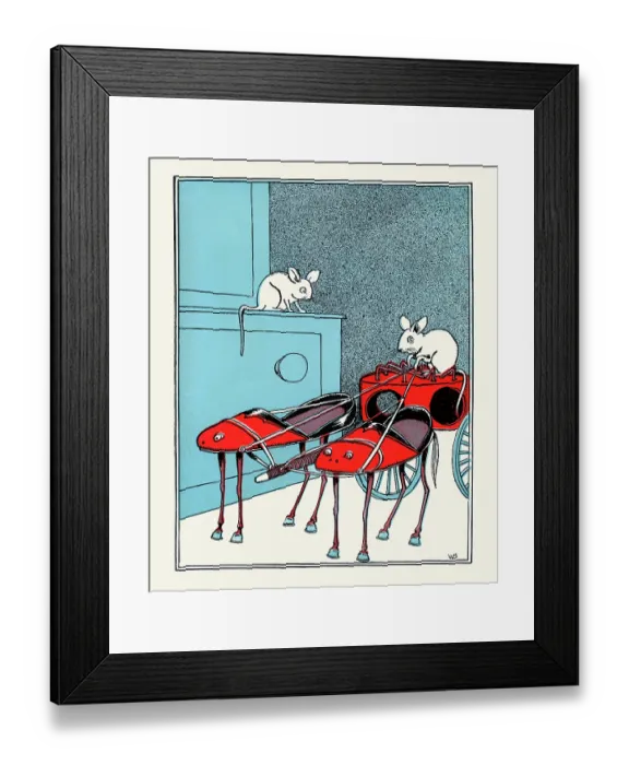 Framed Print : A Spanking Team Framed Print : A Spanking Team