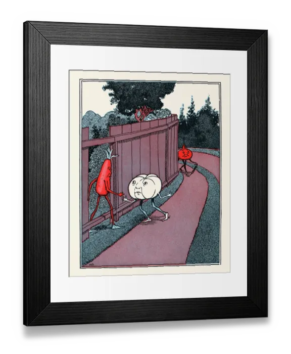 Framed Print : The Beat. Come hide behnd this fence with me! I do not care to meet that Framed Print : The Beat. Come hide behnd this fence with me! I do not care to meet that