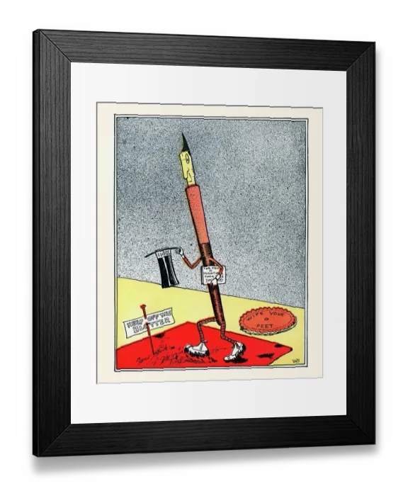 Framed Print : The Wise Pen Framed Print : The Wise Pen