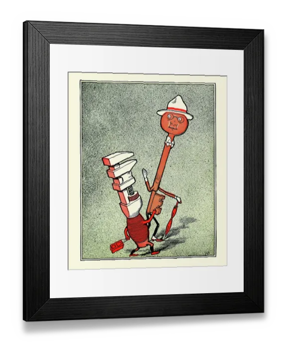 Framed Print : Dr. Key's Answer Framed Print : Dr. Key's Answer