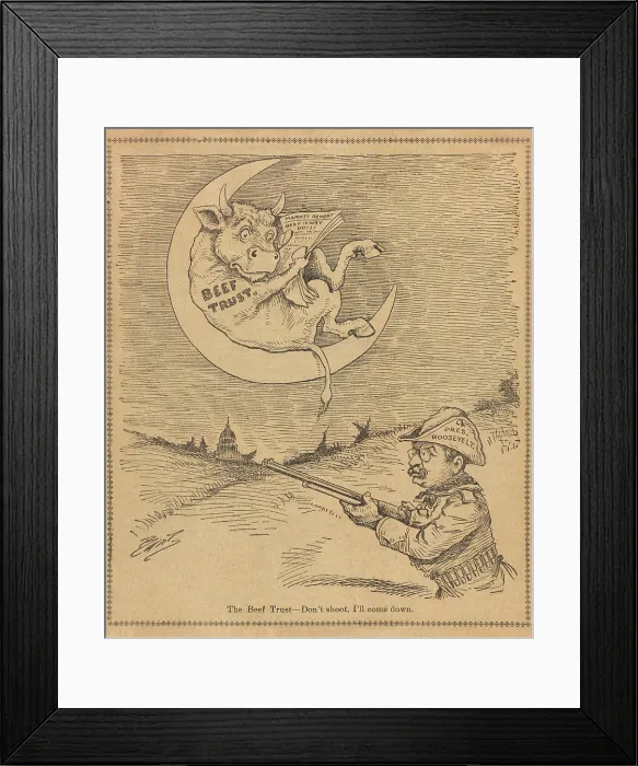 Framed Print : The Beef Trust Framed Print : The Beef Trust