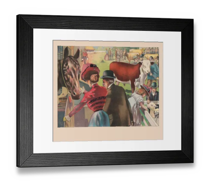 Framed Print : Animal Fair Framed Print : Animal Fair