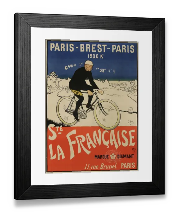 Framed Print : Société La Française