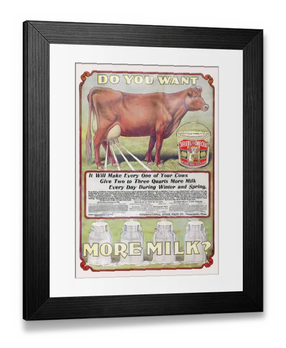Framed Print : Do You Want More Milk? Framed Print : Do You Want More Milk?