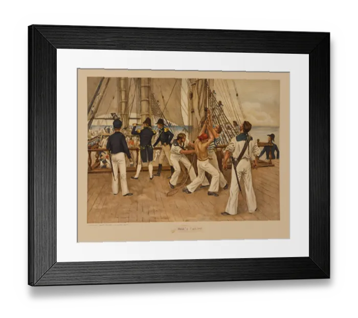 Framed Print : Hull's victory
