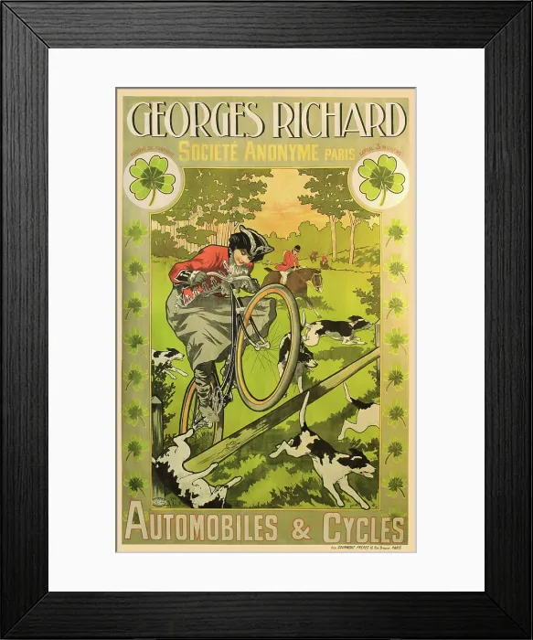 Framed Print : Georges Richard Framed Print : Georges Richard