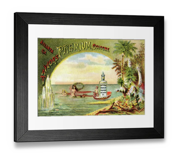 Framed Print : Taylor's Premium Cologne Framed Print : Taylor's Premium Cologne