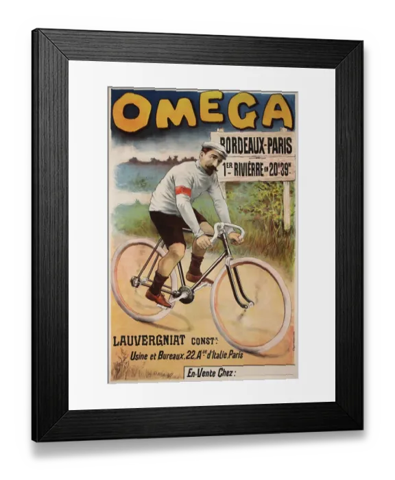 Framed Print : Omega Bordeaux Framed Print : Omega Bordeaux