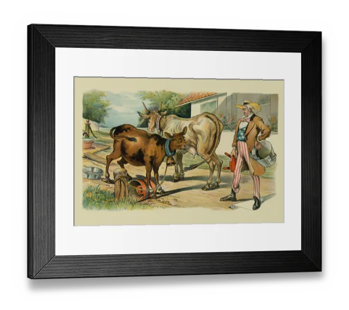 Framed Print : Trying his patience Framed Print : Trying his patience