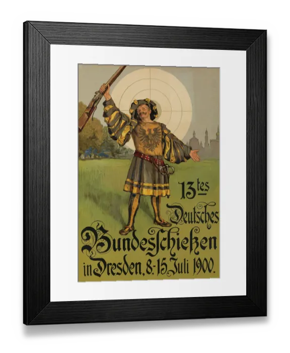 Framed Print : 13th Schutzenfest Dresden Framed Print : 13th Schutzenfest Dresden