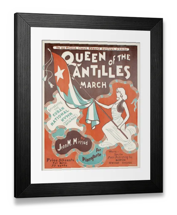 Framed Print : Queen of the Antilles March Framed Print : Queen of the Antilles March