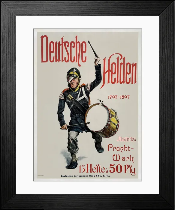 Framed Print : Deutsche Helden