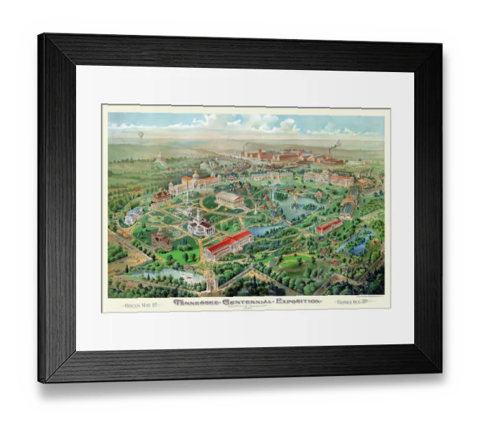Framed Print : Tennessee Centennial Exposition Framed Print : Tennessee Centennial Exposition