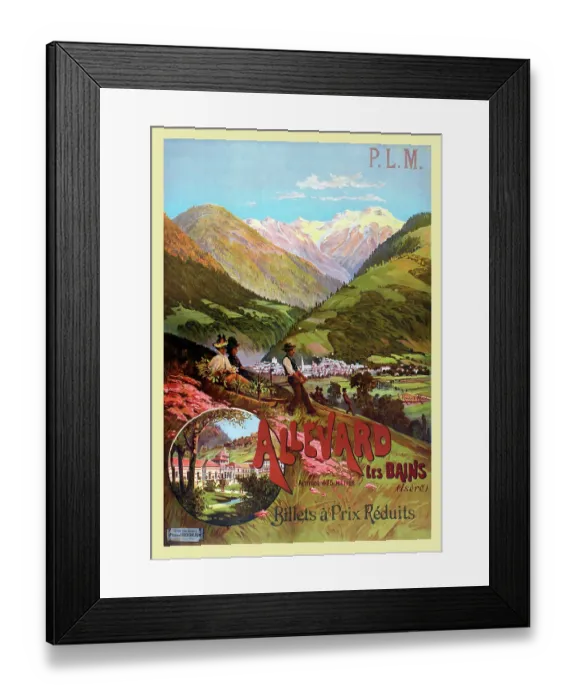 Framed Print : PLM - Allevard les Bains Framed Print : PLM - Allevard les Bains