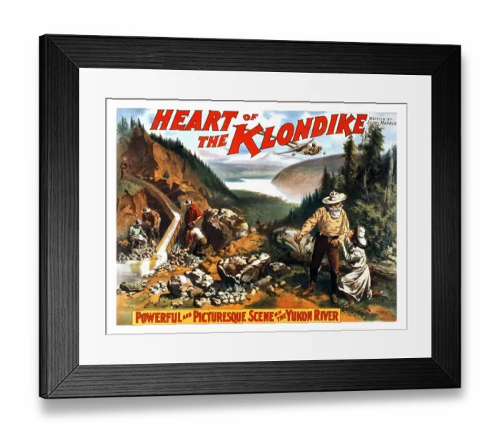 Framed Print : Powerful and Picturesque Scene on the Yukon River Framed Print : Powerful and Picturesque Scene on the Yukon River