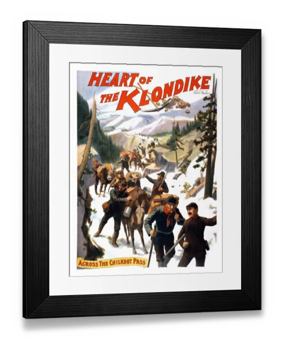 Framed Print : Across the Chilkoot Pass Framed Print : Across the Chilkoot Pass