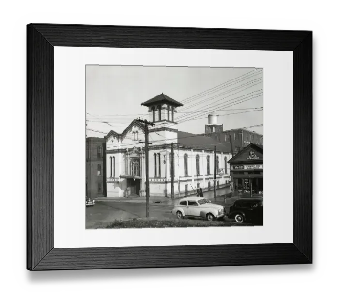 Framed Print : Friendship Baptist Church