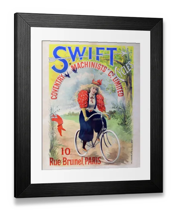 Framed Print : Swift Cycles Framed Print : Swift Cycles