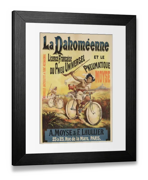 Framed Print : La Dahoméenne Framed Print : La Dahoméenne