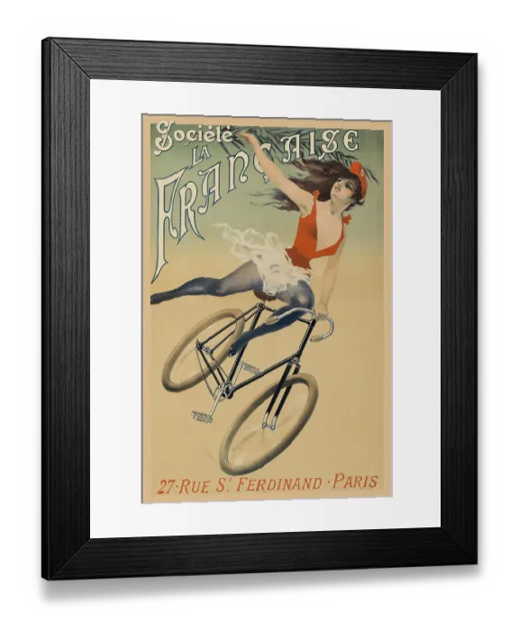 Framed Print : Société la Française Framed Print : Société la Française
