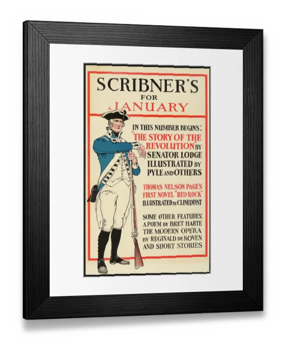 Framed Print : Scribner's for January Framed Print : Scribner's for January