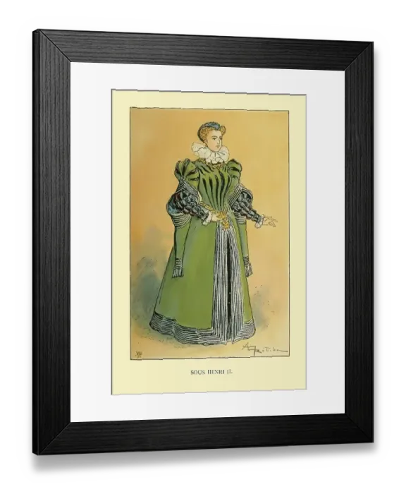 Framed Print : Sous Henri II Framed Print : Sous Henri II