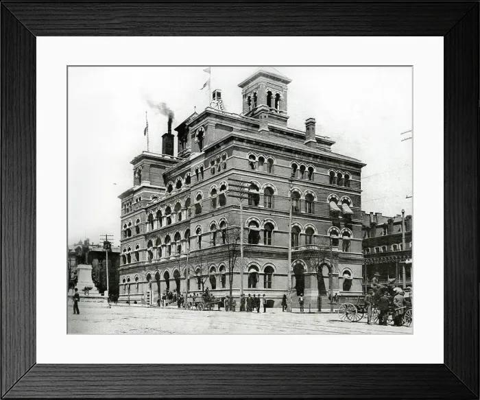 Framed Print : Customs House
