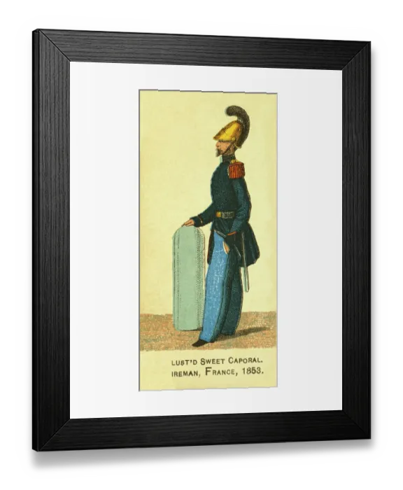 Framed Print : Fireman, France, 1853 Framed Print : Fireman, France, 1853