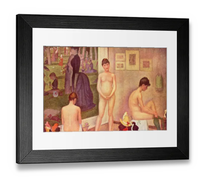 Framed Print : The Models Framed Print : The Models