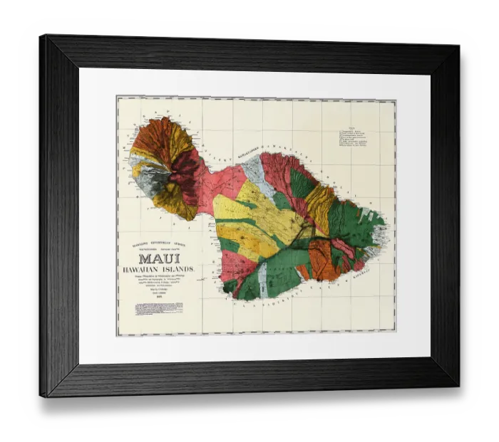 Framed Print : Maui, Hawaiian islands Framed Print : Maui, Hawaiian islands