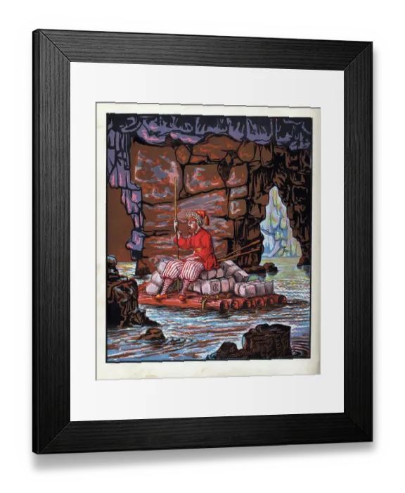 Framed Print : Guarding the Raft Framed Print : Guarding the Raft