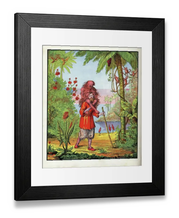 Framed Print : The Monkey Man Framed Print : The Monkey Man