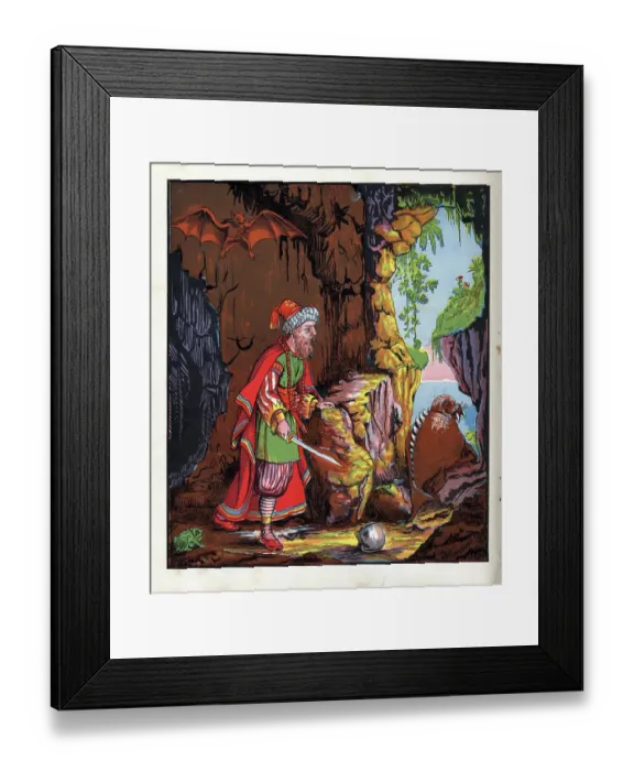 Framed Print : Sea Monster's Cave Framed Print : Sea Monster's Cave