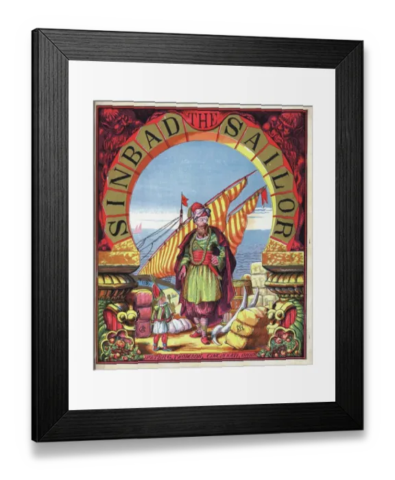 Framed Print : Sinbad the Sailor Framed Print : Sinbad the Sailor