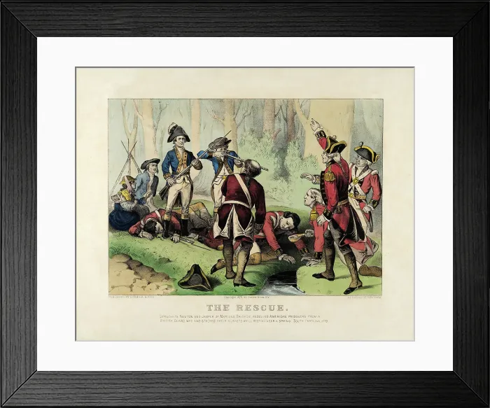Framed Print : The Rescue Framed Print : The Rescue