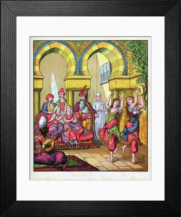 Framed Print : Dancing in the Palace Framed Print : Dancing in the Palace