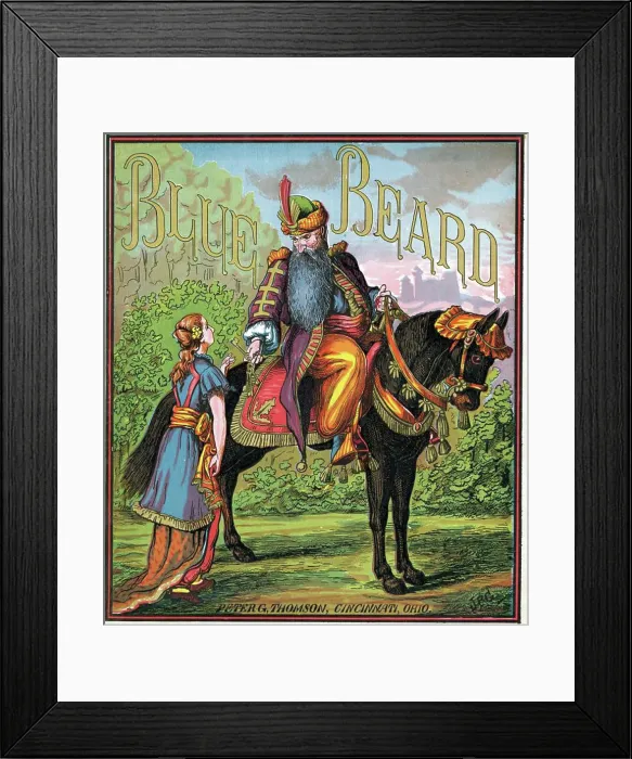Framed Print : Blue Beard Framed Print : Blue Beard