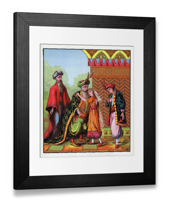 Framed Print : The Sultan's New Family Framed Print : The Sultan's New Family
