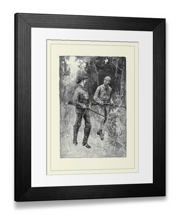 Framed Print : Hunting Buddies Framed Print : Hunting Buddies