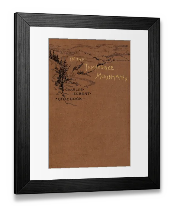 Framed Print : In the Tennessee mountains