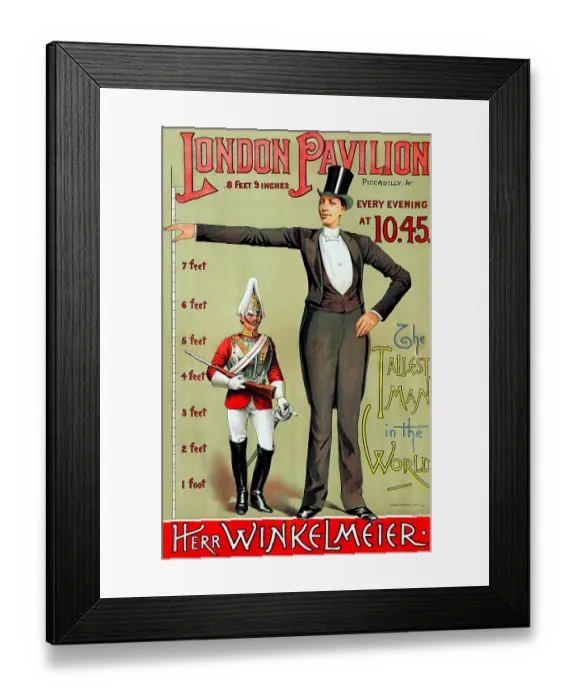 Framed Print : Herr Winkelmeier