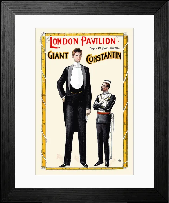 Framed Print : Giant Constantin Framed Print : Giant Constantin