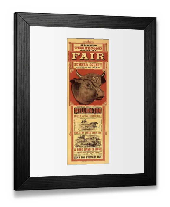 Framed Print : Sumner County Agricultural Society Fair Framed Print : Sumner County Agricultural Society Fair